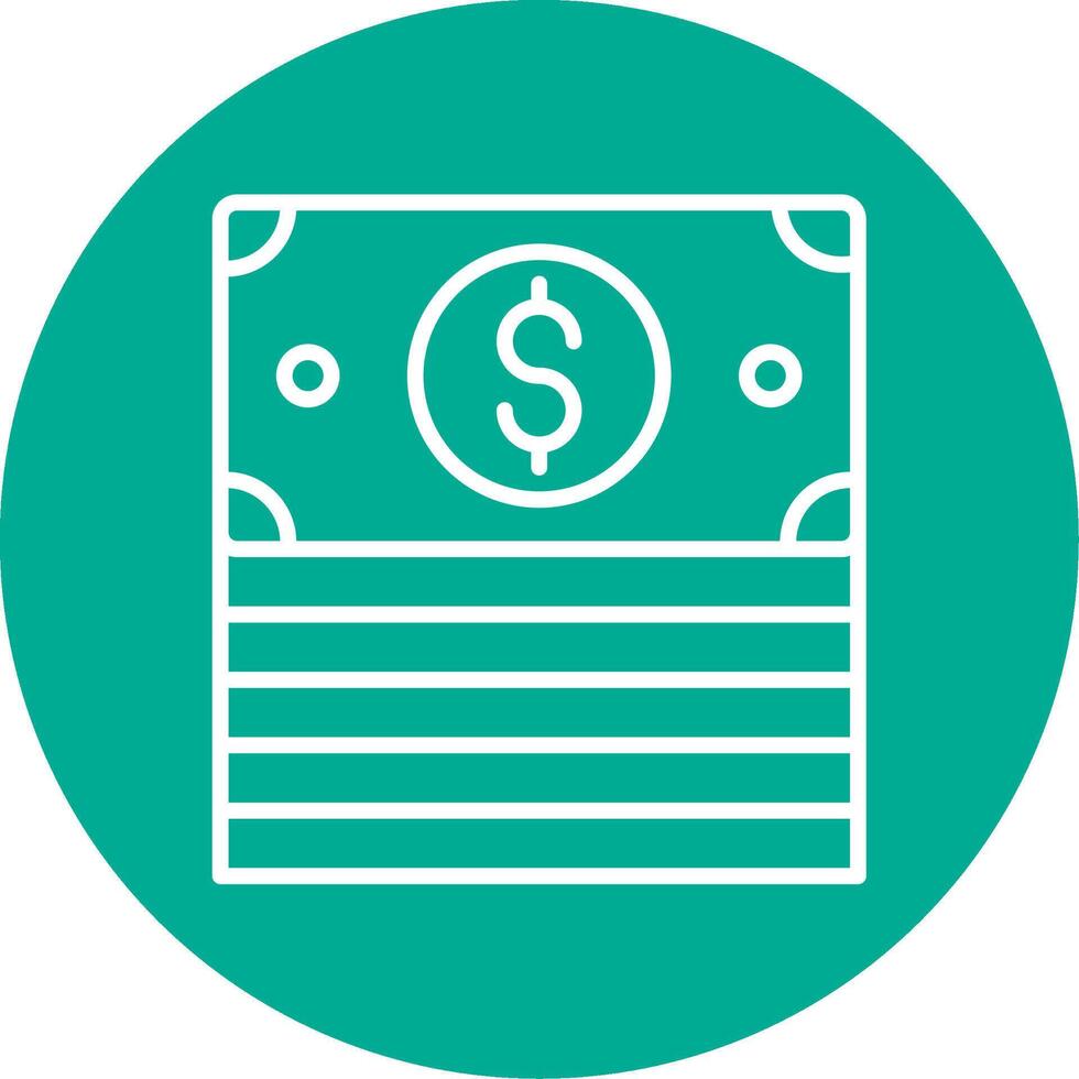 Stack Multi Color Circle Icon vector