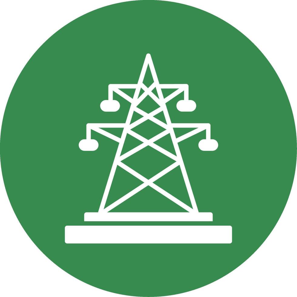 Electric Multi Color Circle Icon vector