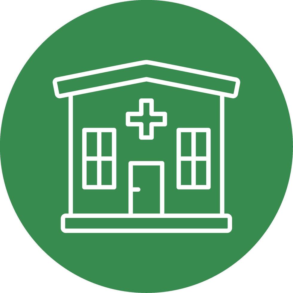 Pharmacy Multi Color Circle Icon vector