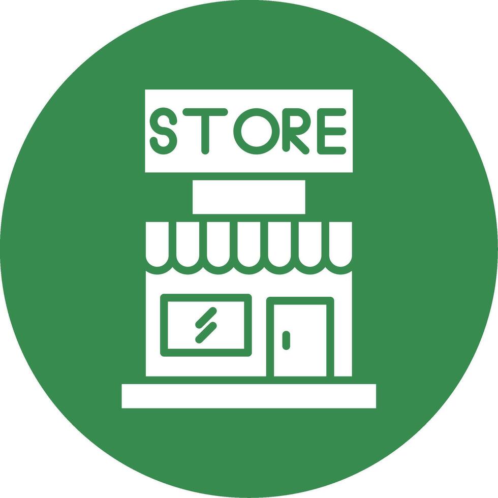 Store Multi Color Circle Icon vector