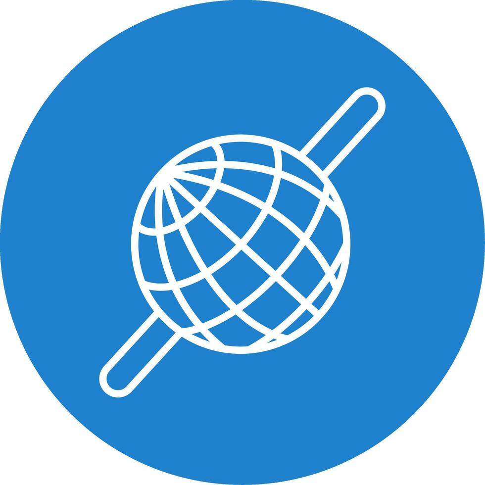 Sphere Multi Color Circle Icon vector