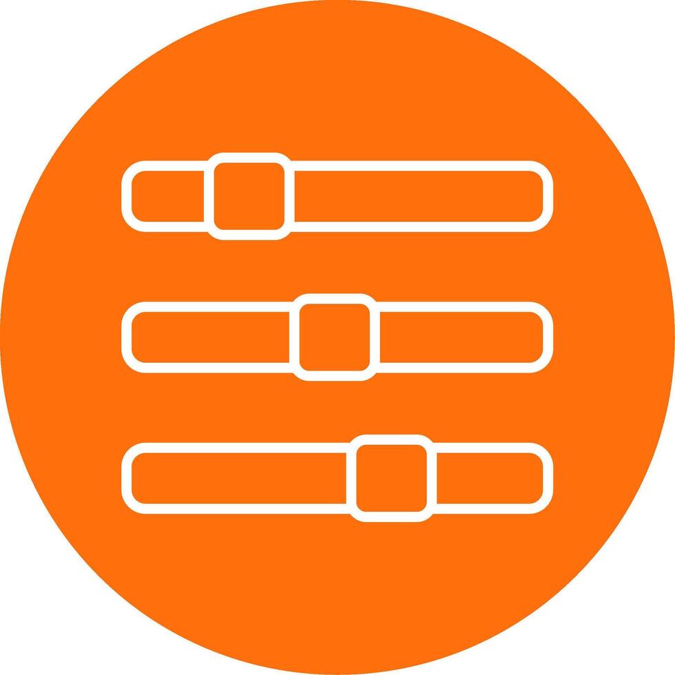 Progress Bar Multi Color Circle Icon vector