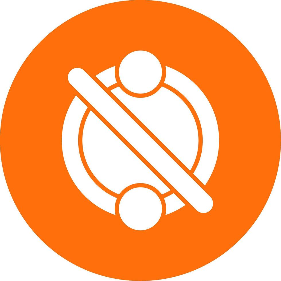 Piercing Multi Color Circle Icon vector