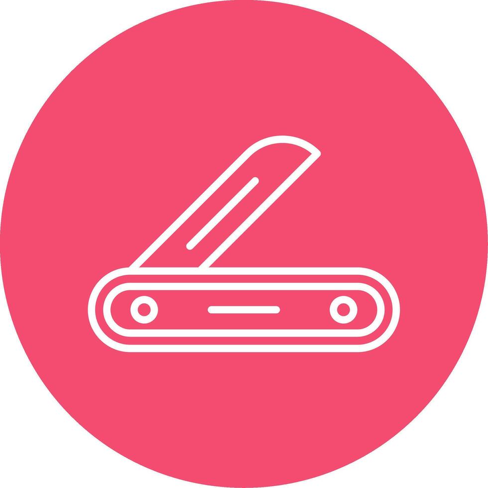 Multitool Multi Color Circle Icon vector