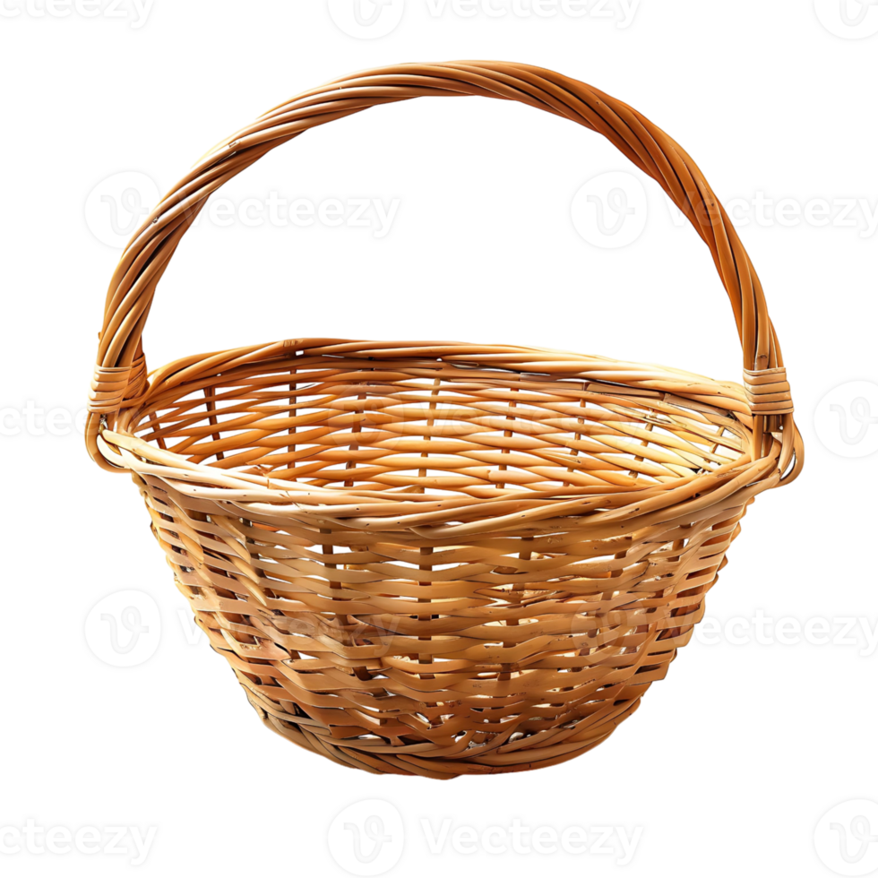 Empty Basket on isolated transparent background 43603704 PNG