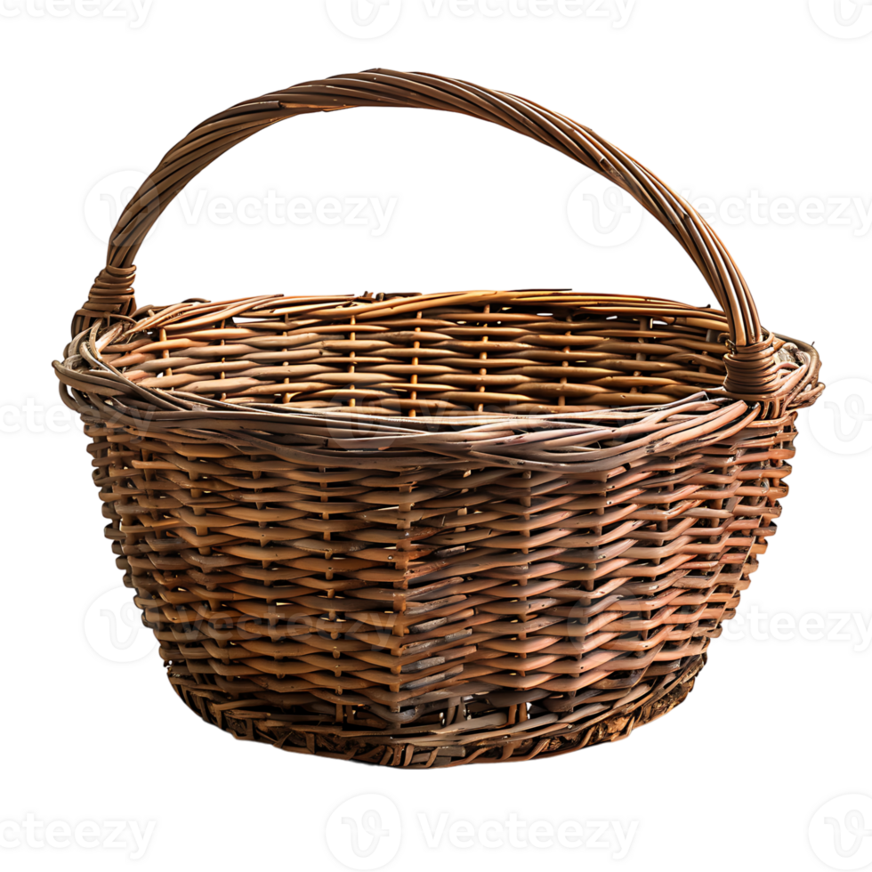 Empty Basket on isolated transparent background 43603791 PNG