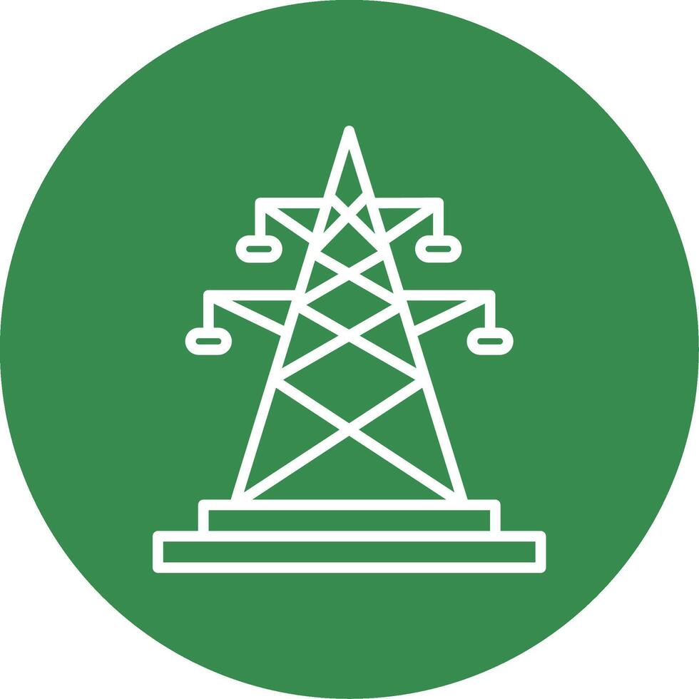 Electric Multi Color Circle Icon vector