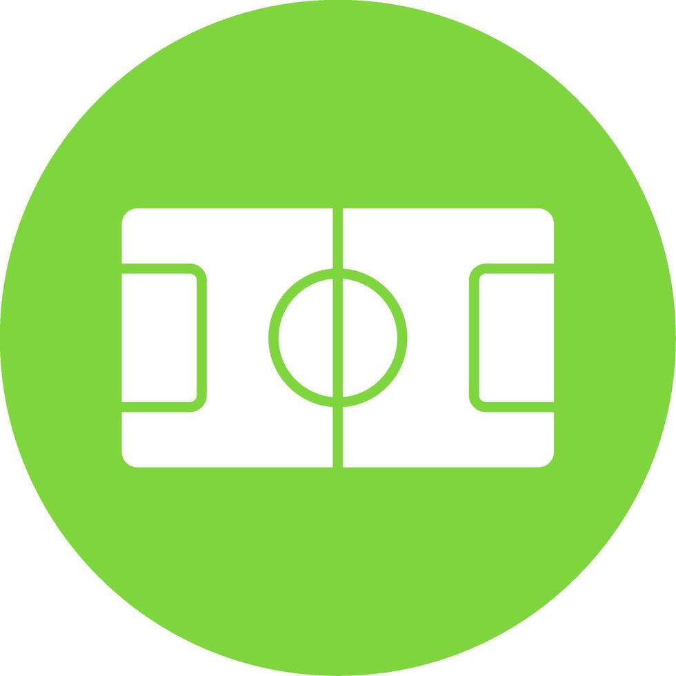 Table Football Multi Color Circle Icon vector