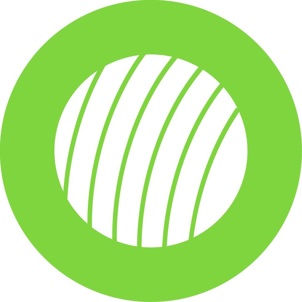 Exercise Ball Multi Color Circle Icon vector
