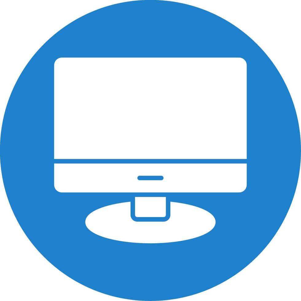 Lcd Multi Color Circle Icon vector