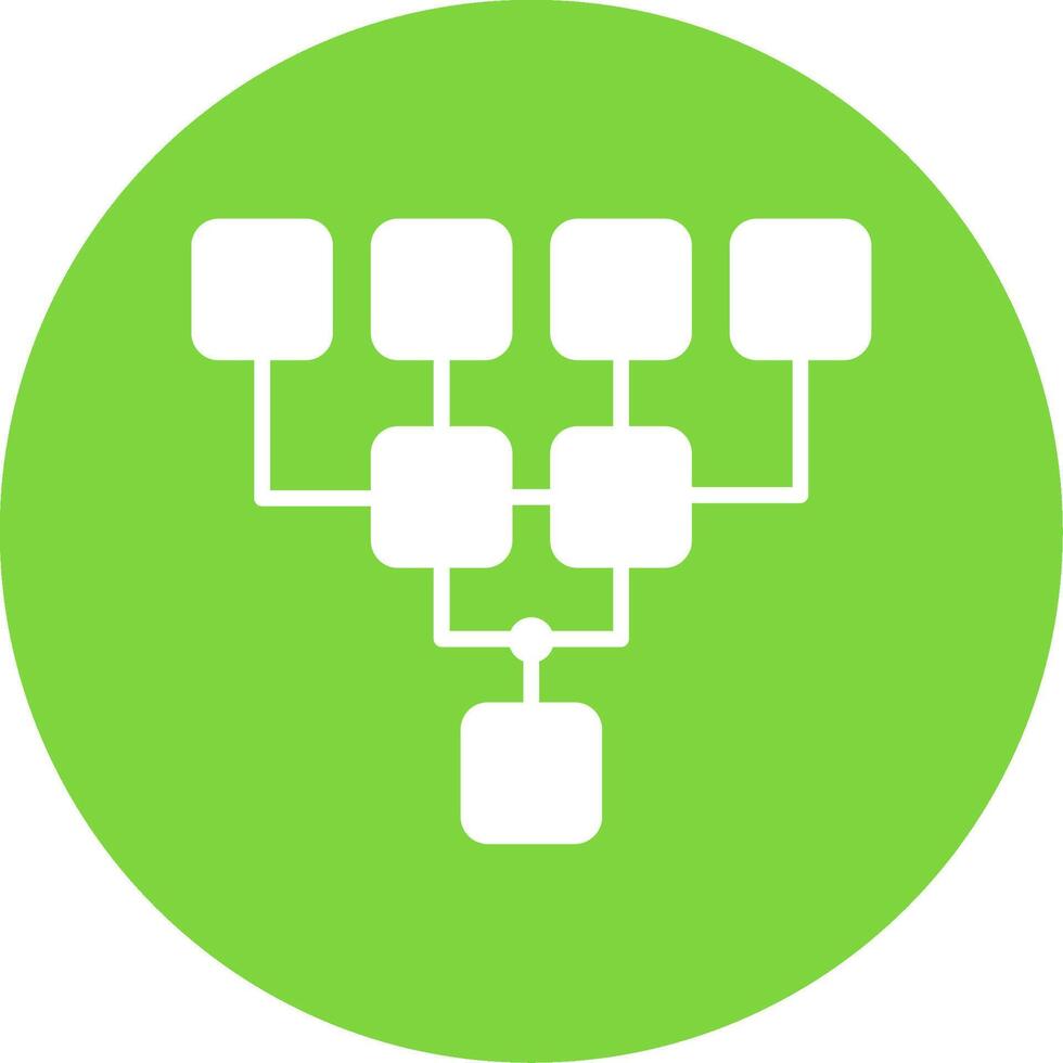 Structure Multi Color Circle Icon vector