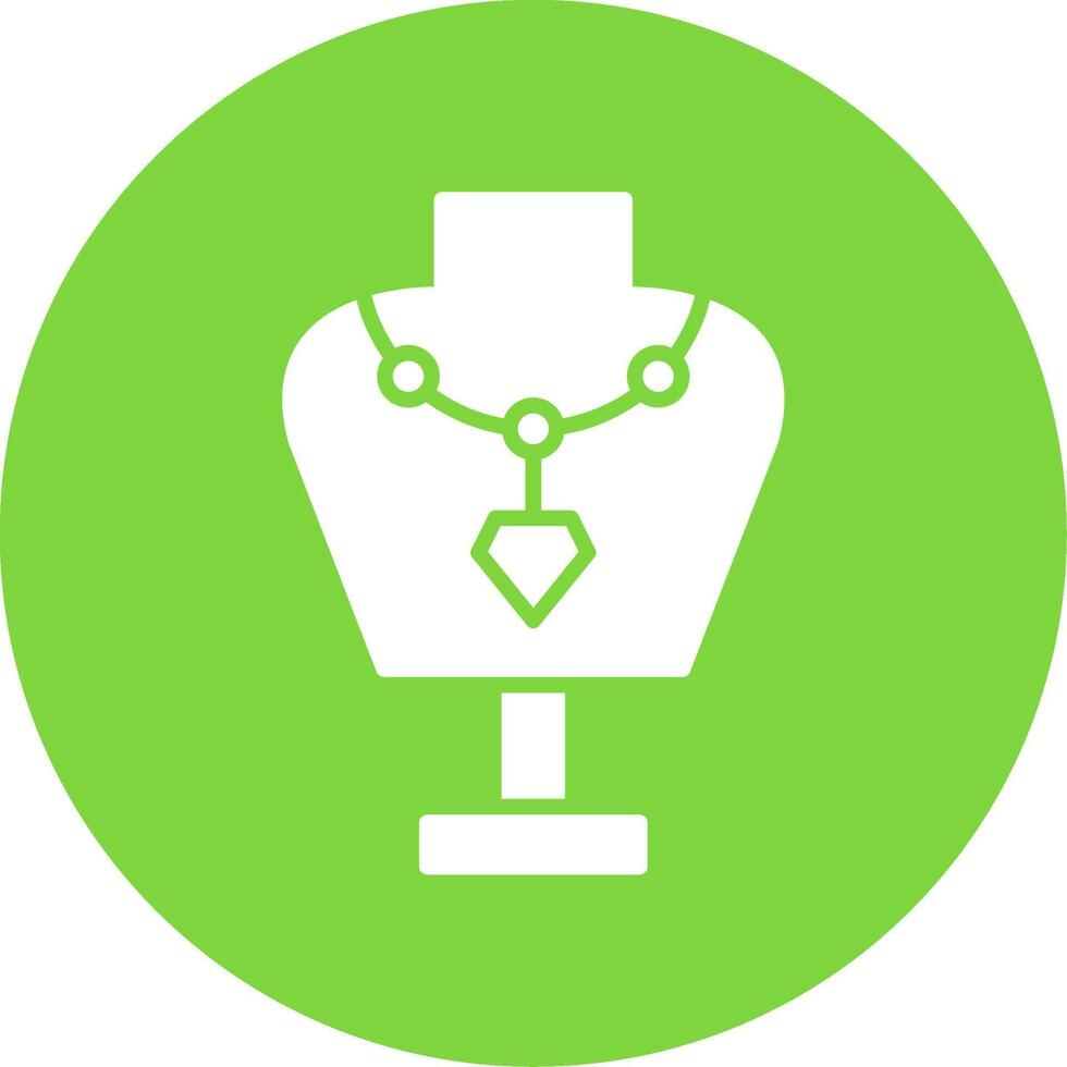 Mannequin Multi Color Circle Icon vector