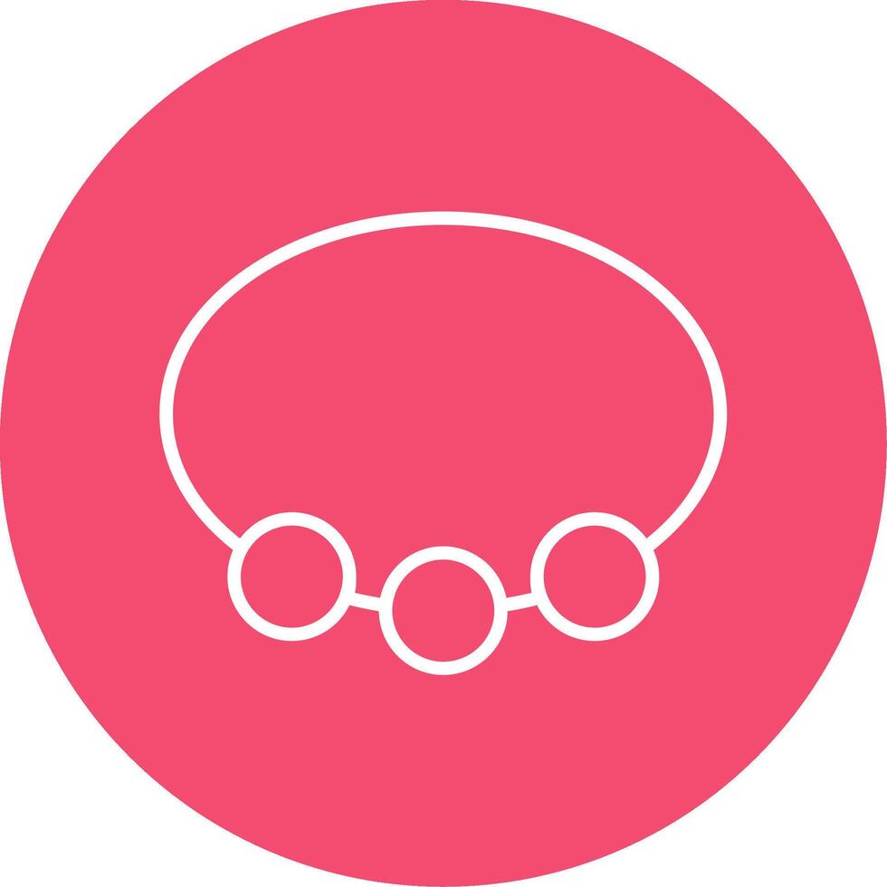 Bangle Multi Color Circle Icon vector