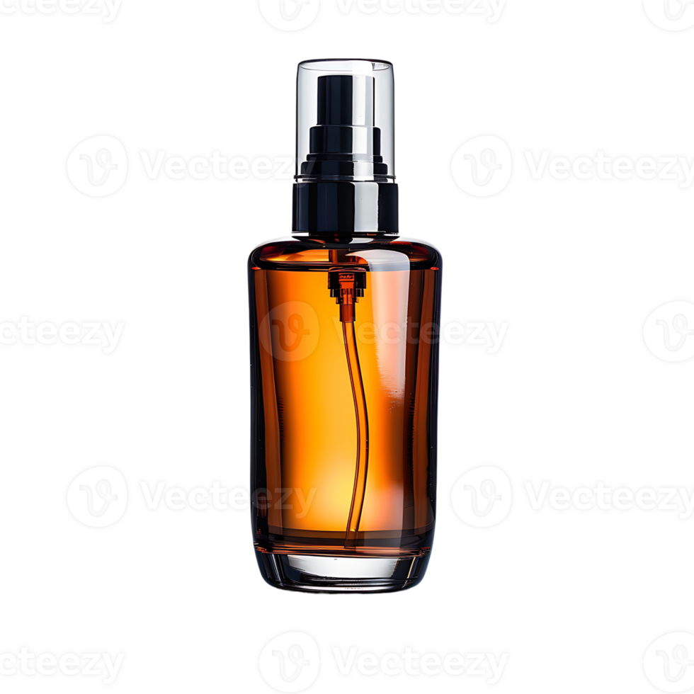 Lotion bottle on isolated transparent background png