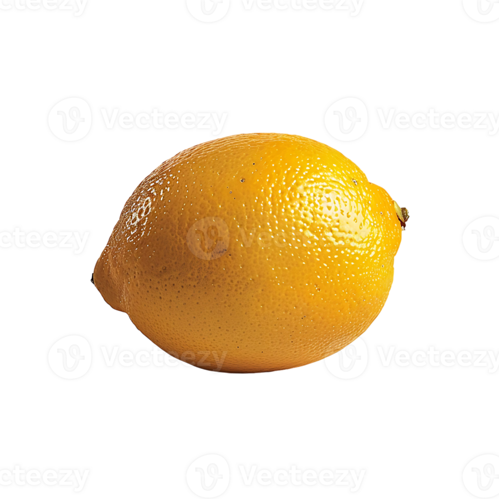 Lemon on isolated transparent background png