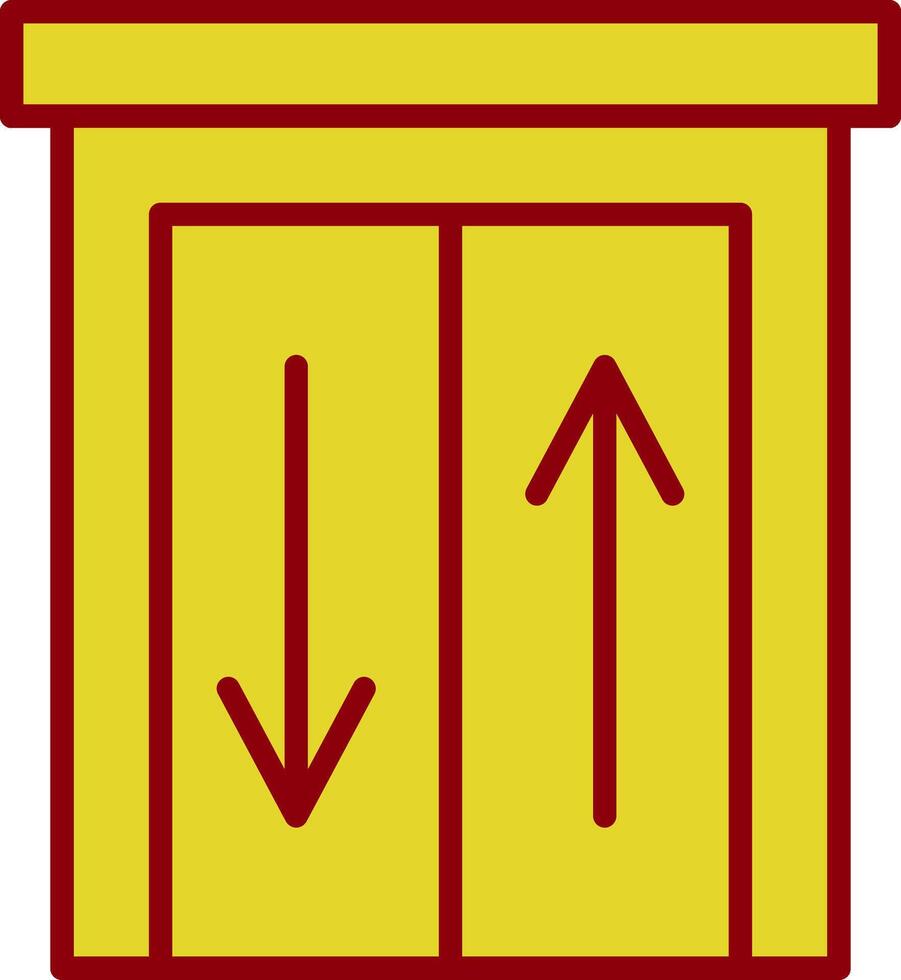 Elevator Vintage Icon Design vector