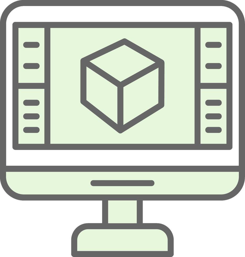Product Design Fillay Icon Design vector