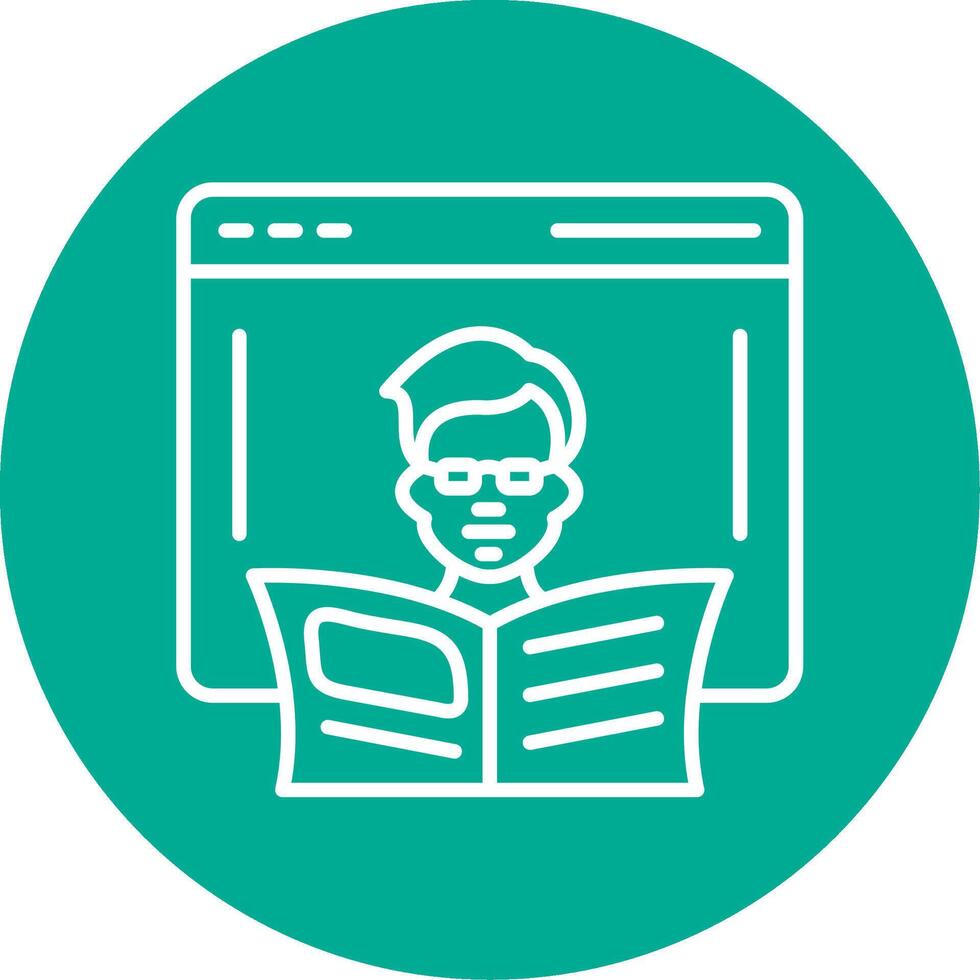 Learn Multi Color Circle Icon vector