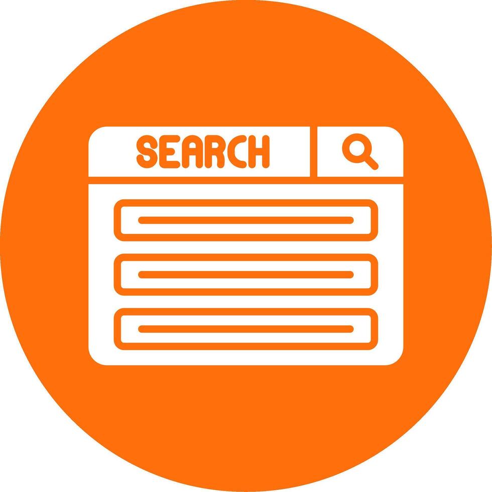 Browser Multi Color Circle Icon vector