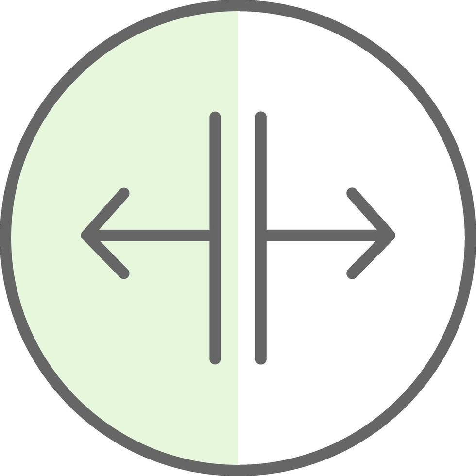 SPLIT Fillay Icon Design vector