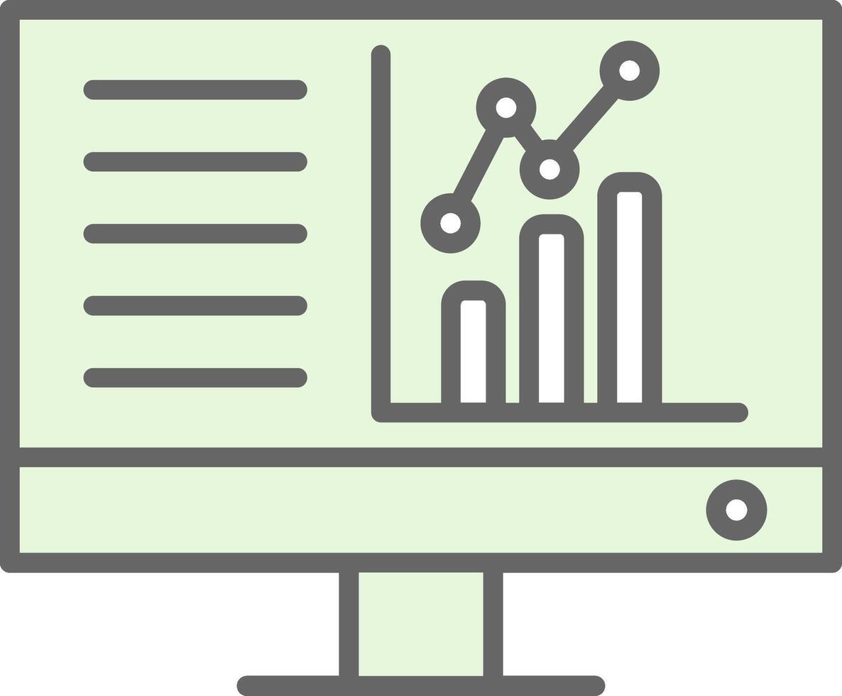 Dashboard Fillay Icon Design vector