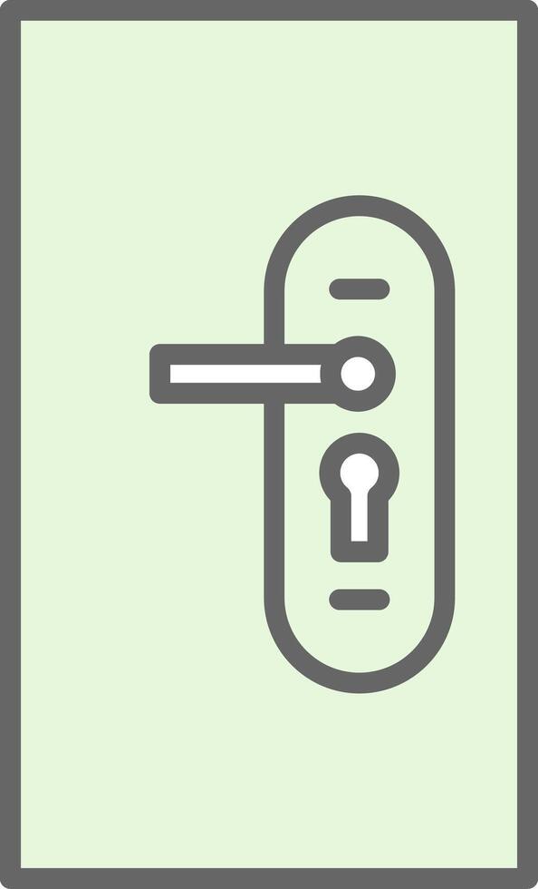 Locksmith Fillay Icon Design vector