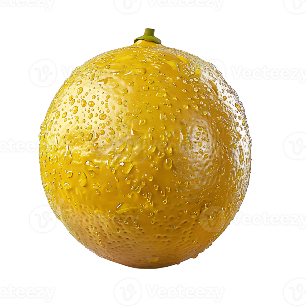 Lemon on isolated transparent background png