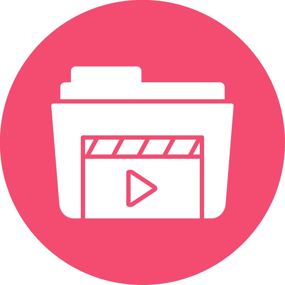 Footage Multi Color Circle Icon vector