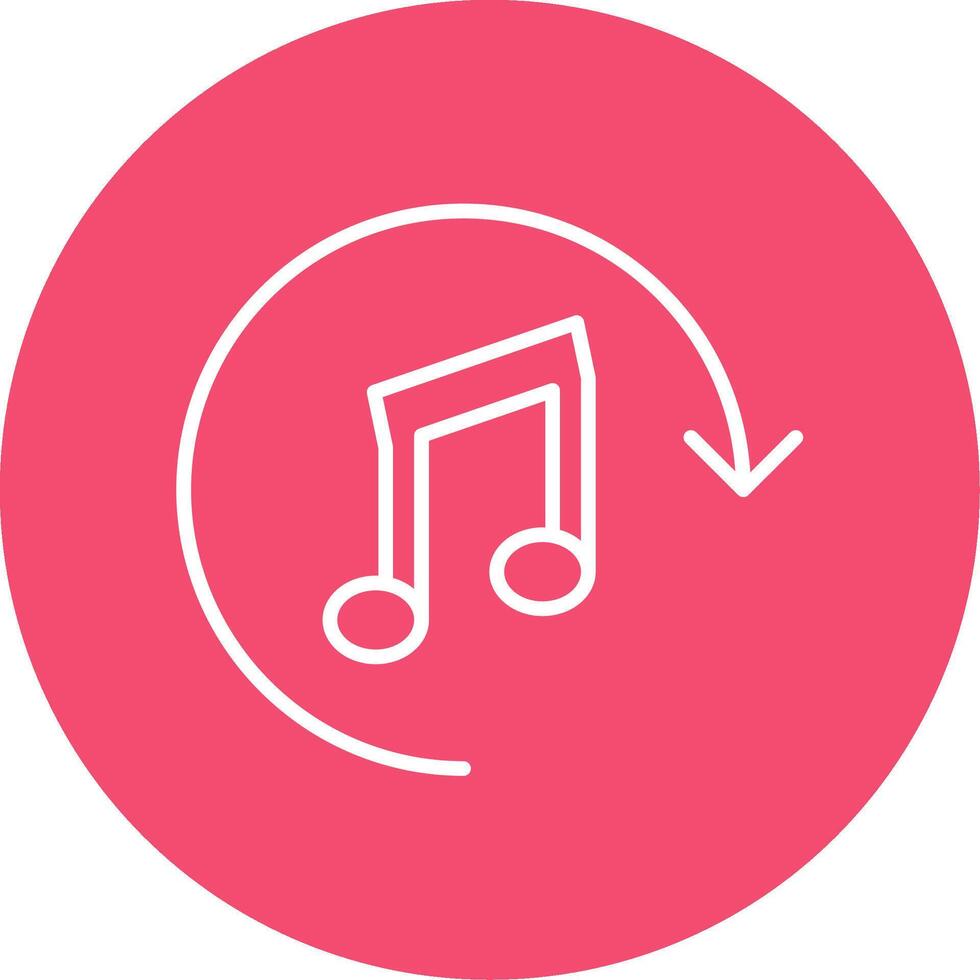 recargar multi color circulo icono vector