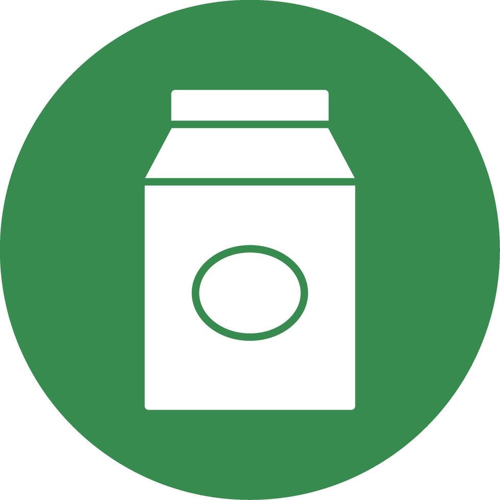 Milk Multi Color Circle Icon vector