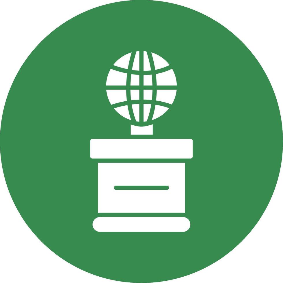 World Multi Color Circle Icon vector