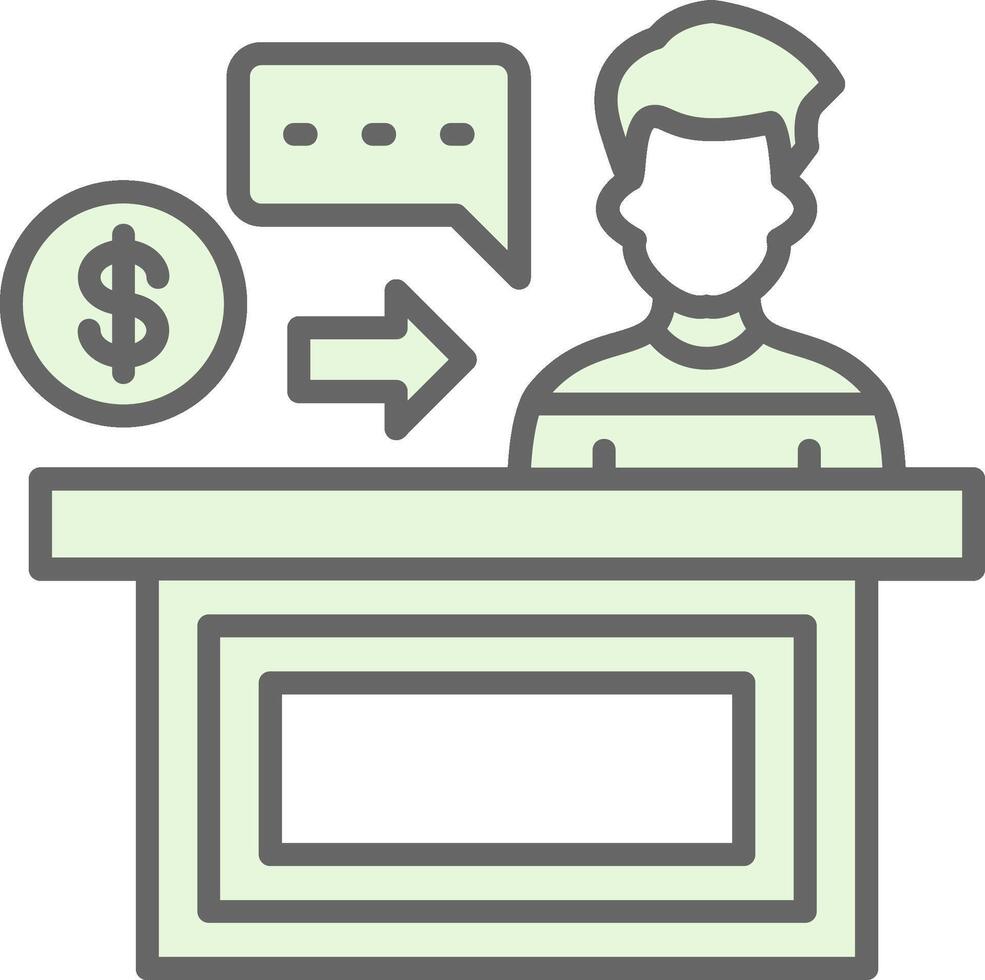 Otc Trading Fillay Icon Design vector