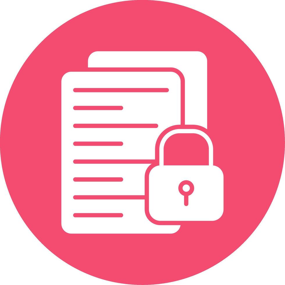File Multi Color Circle Icon vector