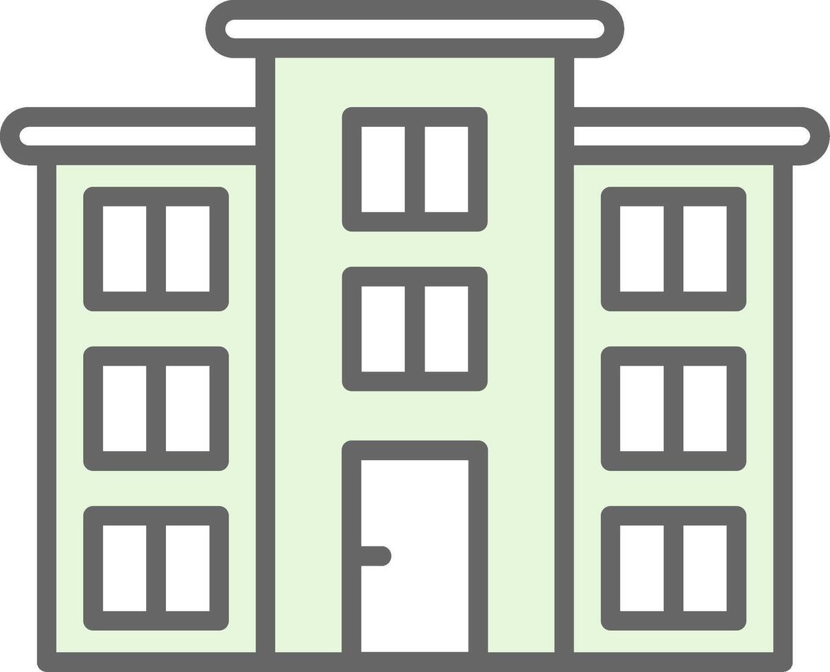 Flat Fillay Icon Design vector