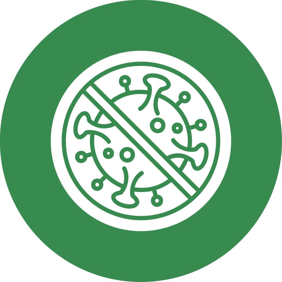 Prohibited Sign Multi Color Circle Icon vector