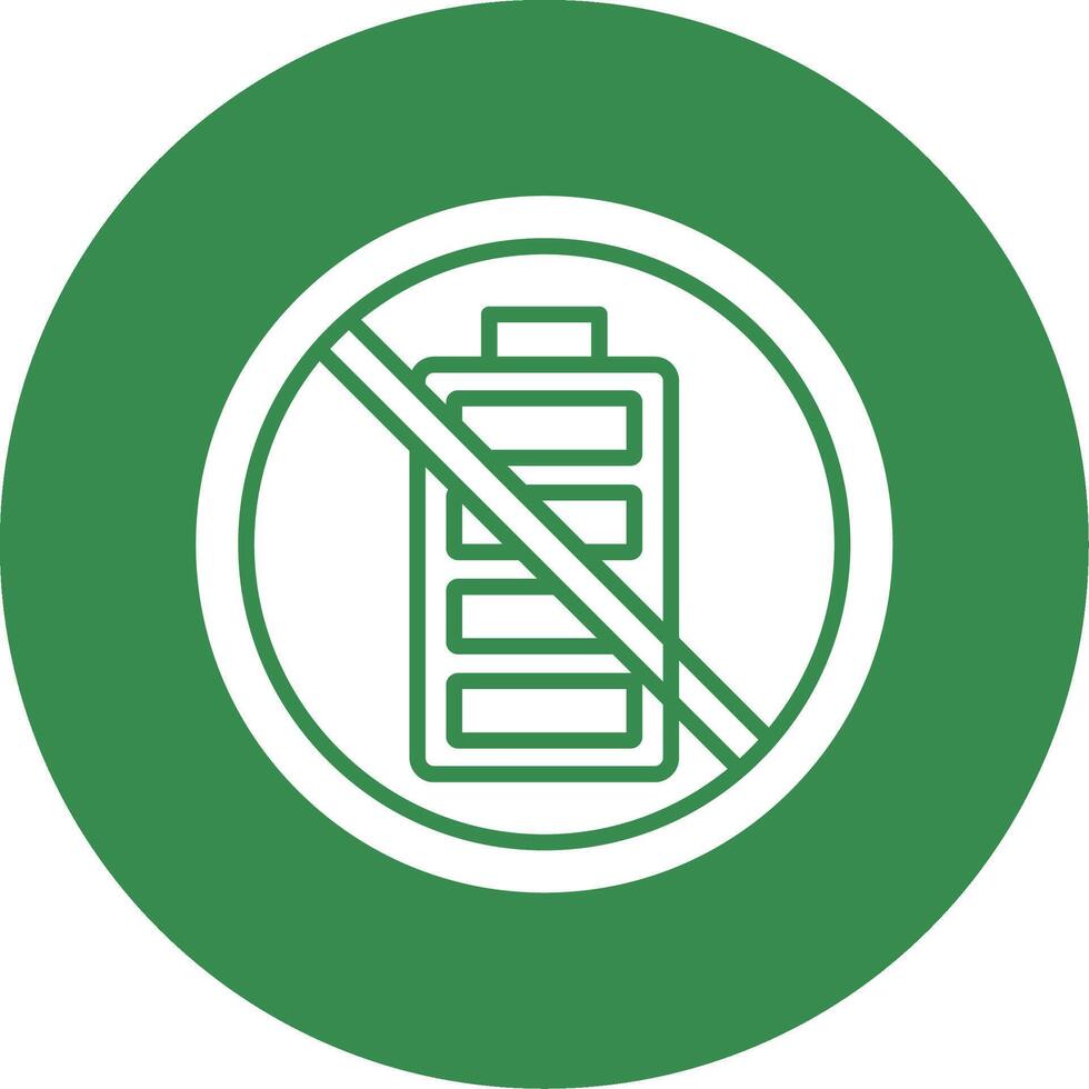 Prohibited Sign Multi Color Circle Icon vector