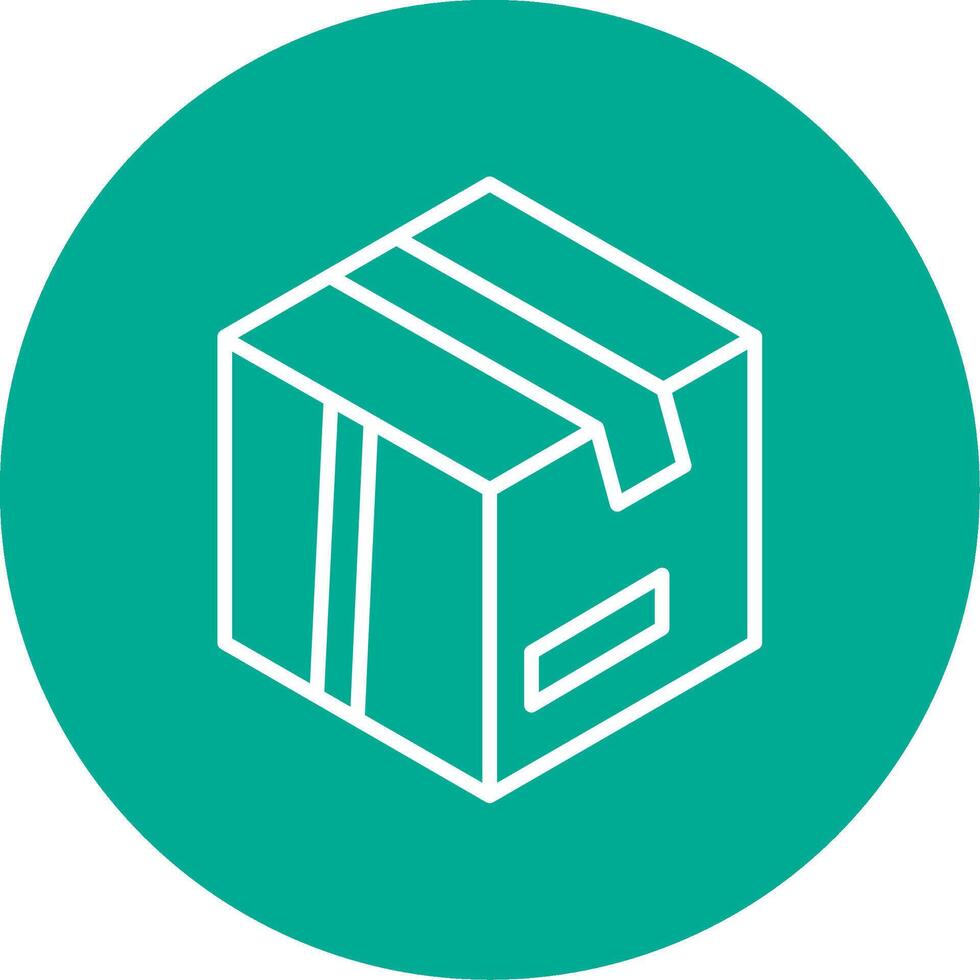 Cargo Multi Color Circle Icon vector