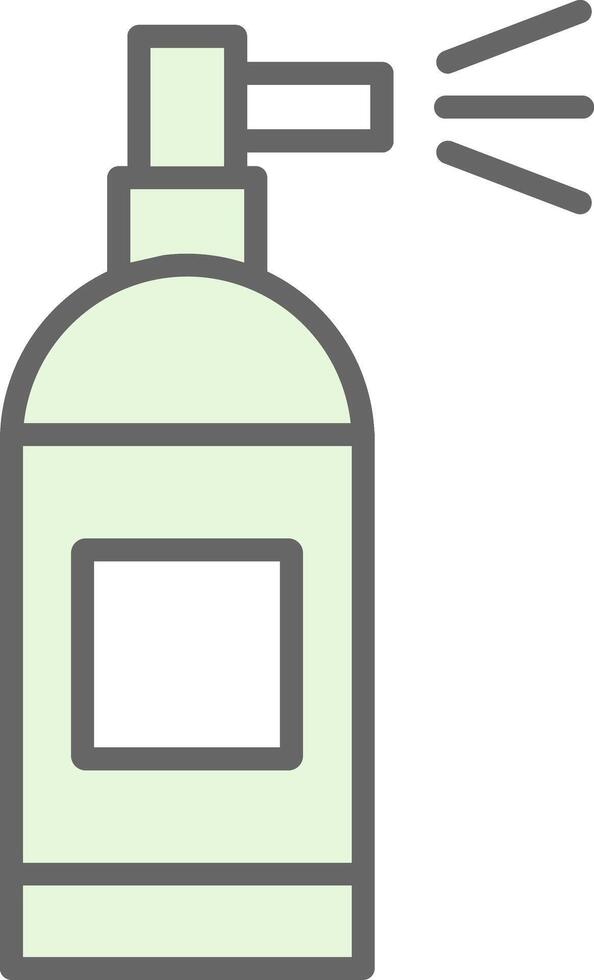 Spray Can Fillay Icon Design vector