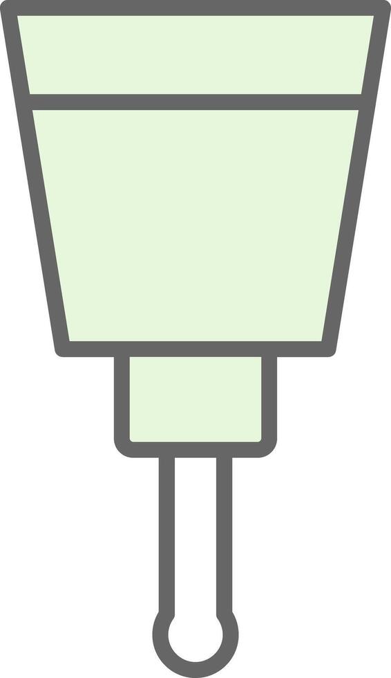 Putty Knife Fillay Icon Design vector