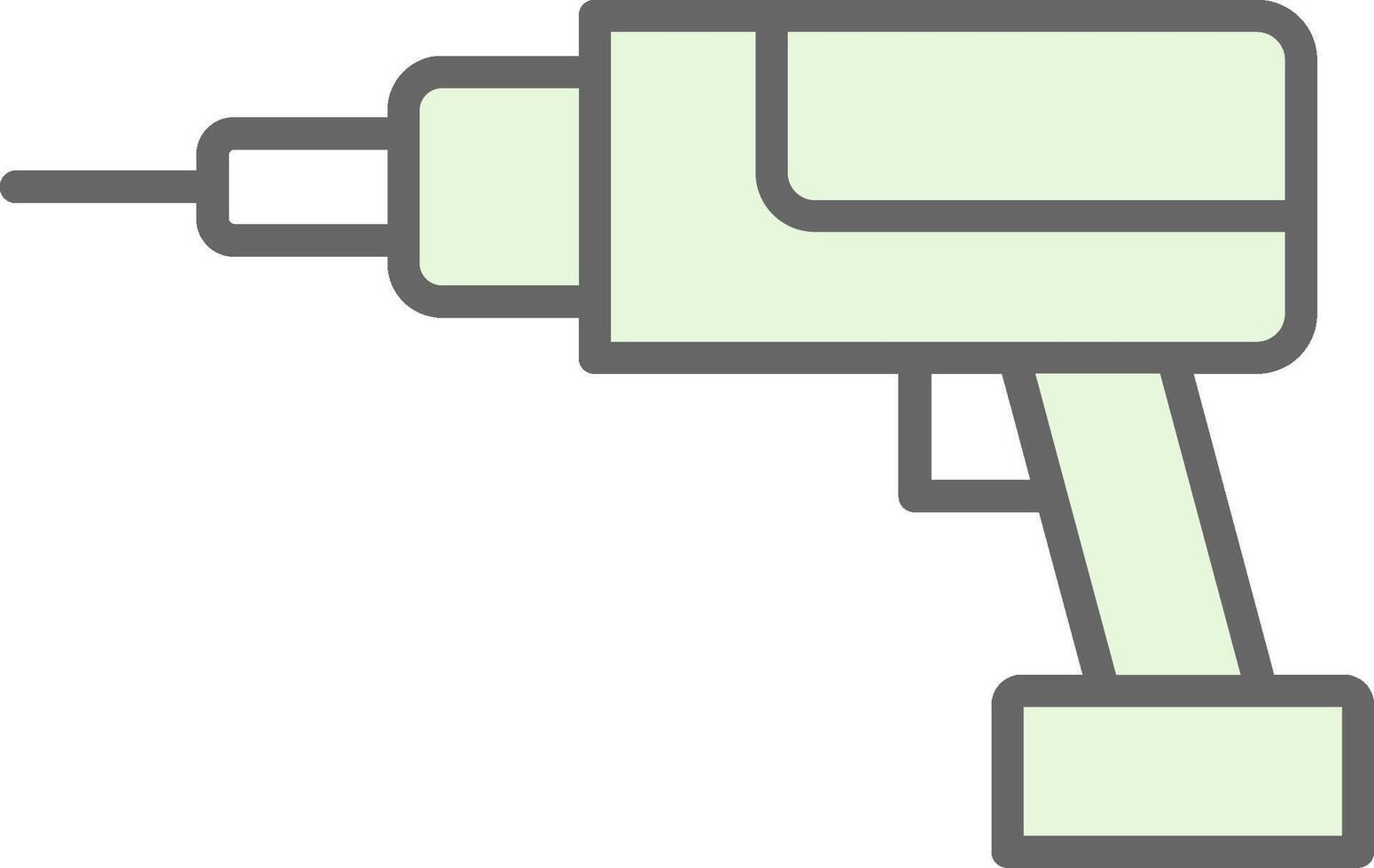 perforación máquina relleno icono diseño vector