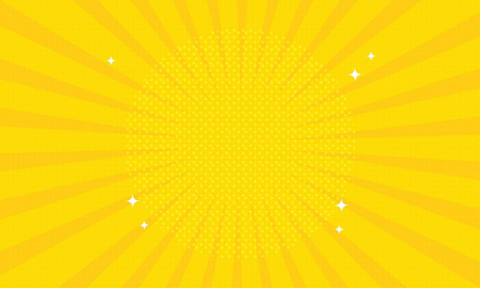 flat design comics style background, comic abstract burst background vector