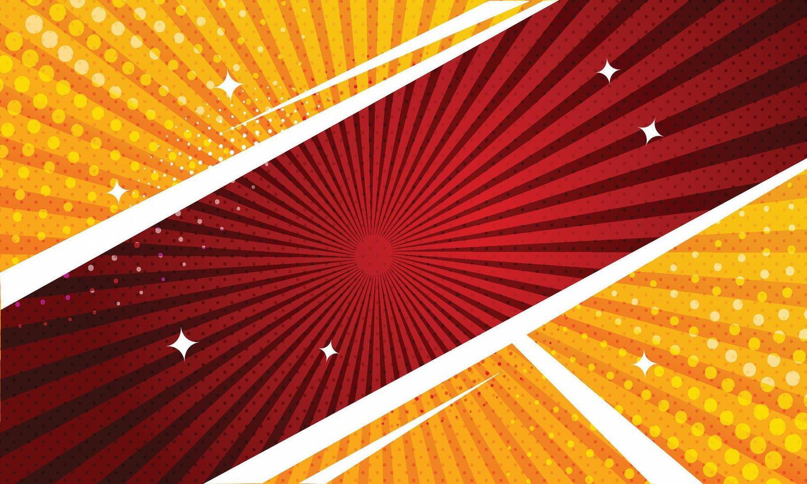 comic style background in flat design vector