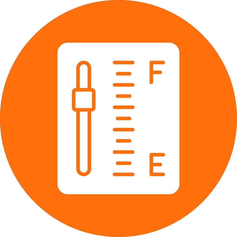 Gauge Multi Color Circle Icon vector