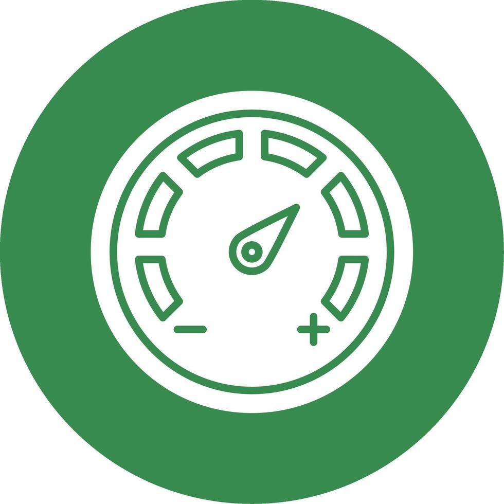 Gauges Dial Multi Color Circle Icon vector