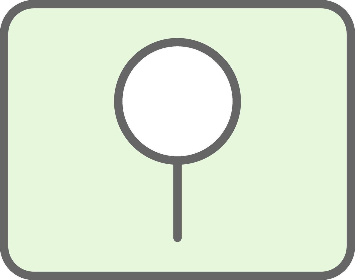 Key Hole Fillay Icon Design vector