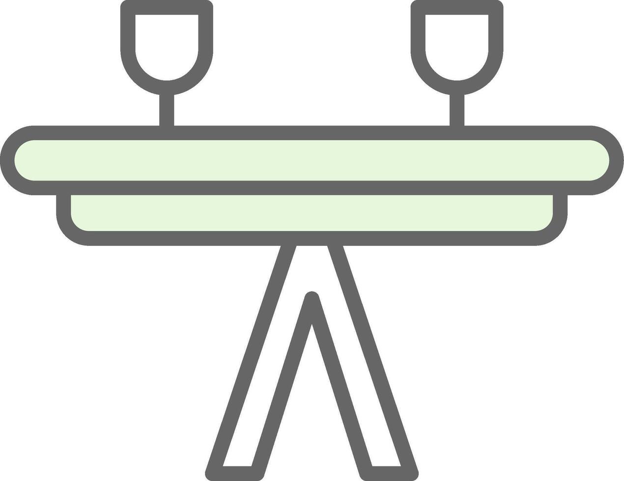 Table Fillay Icon Design vector