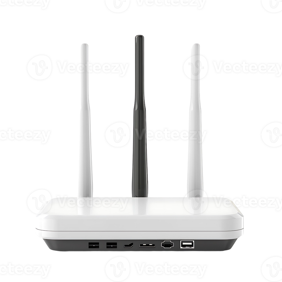 Wifi Router on isolated transparent background png