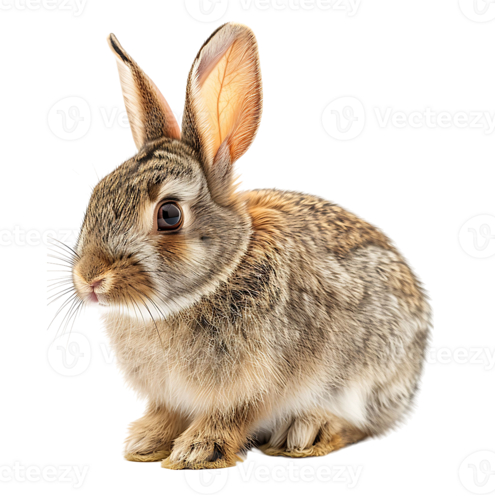 Rabbit on isolated background png