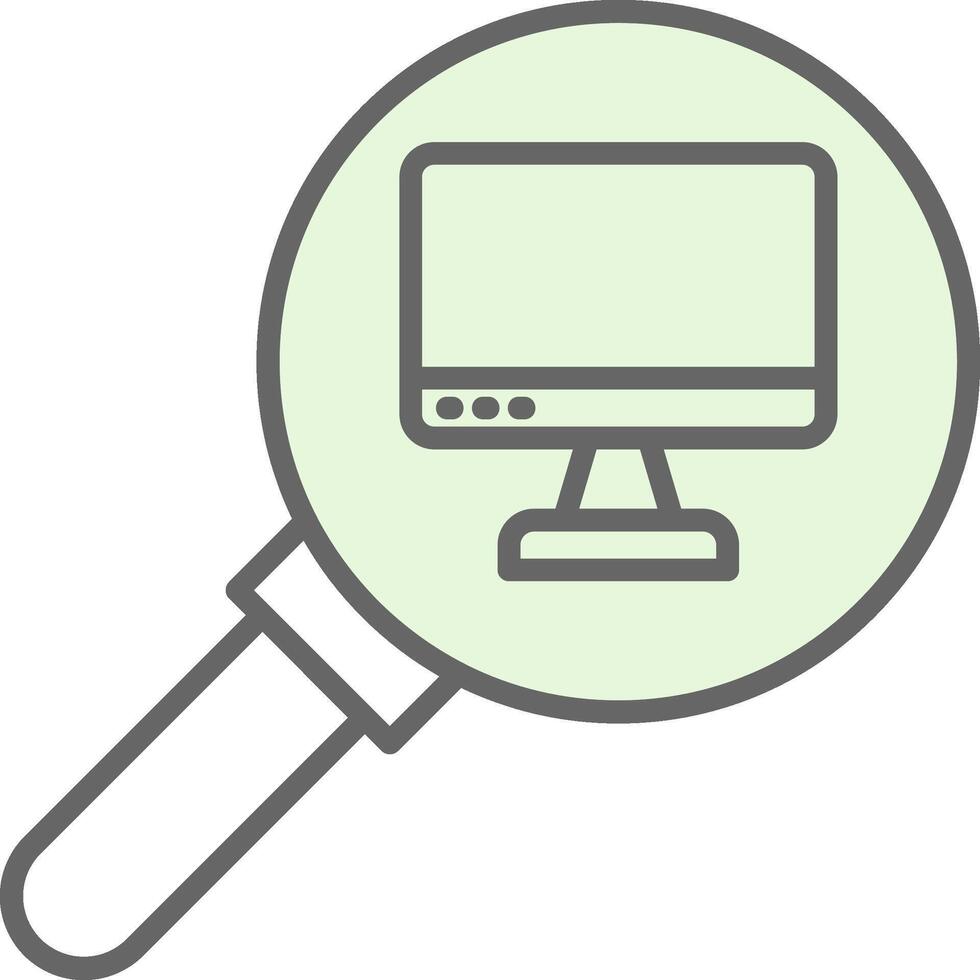 Audit Fillay Icon Design vector
