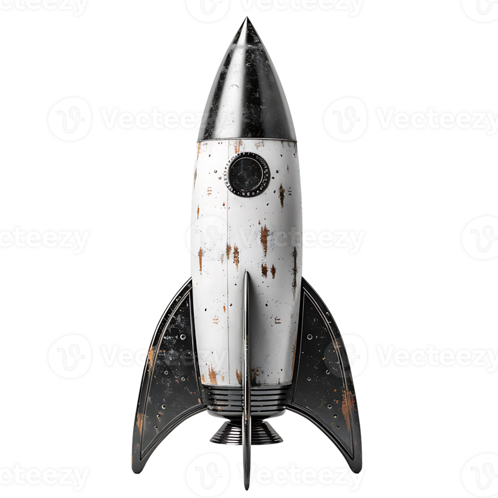Rocket on isolated background png